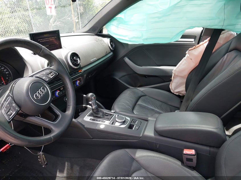 2018 Audi A3 VIN WAUB8GFF1J1039422 IAAI salvage auction — SIDE, Rebuildable (Florida), sold $1,750 on 2026-07-29 (photo 5)