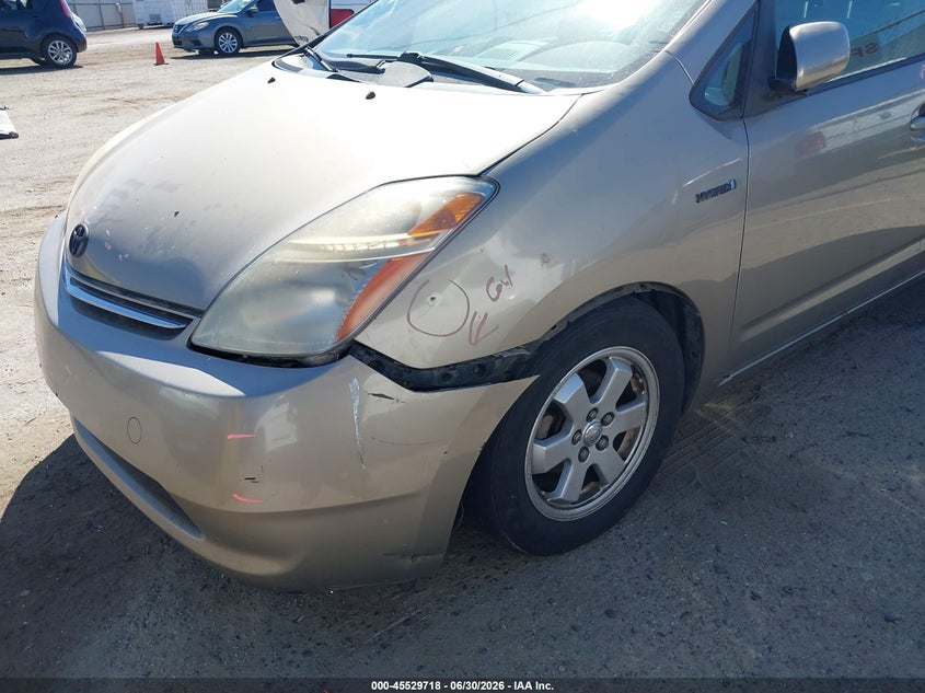 2007 Toyota Prius VIN JTDKB20U777599918 IAAI salvage auction — THEFT, Salvage (California), sold $325 on 2026-07-28 (photo 6)