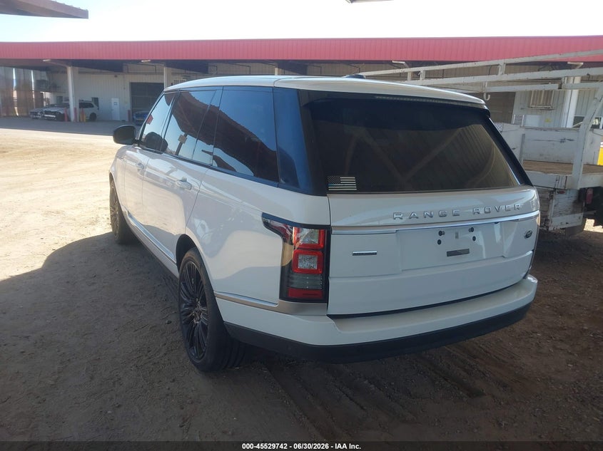 2015 Land rover RANGE ROVER VIN SALGS3TF2FA239992 IAAI salvage auction — LEFT FRONT, Restored (Arizona), sold $7,500 on 2026-07-28 (photo 3)