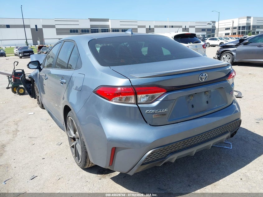 2020 Toyota Corolla VIN JTDS4RCEXLJ008100 IAAI salvage auction — FRONT END, Salvage (Texas), sold $2,150 on 2026-07-28 (photo 3)