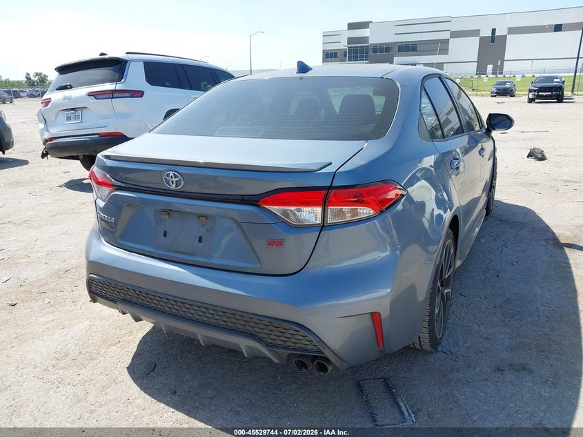 2020 Toyota Corolla VIN JTDS4RCEXLJ008100 IAAI salvage auction — FRONT END, Salvage (Texas), sold $2,150 on 2026-07-28 (photo 4)
