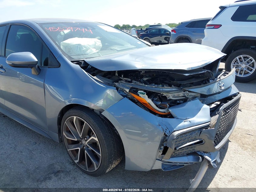 2020 Toyota Corolla VIN JTDS4RCEXLJ008100 IAAI salvage auction — FRONT END, Salvage (Texas), sold $2,150 on 2026-07-28 (photo 6)