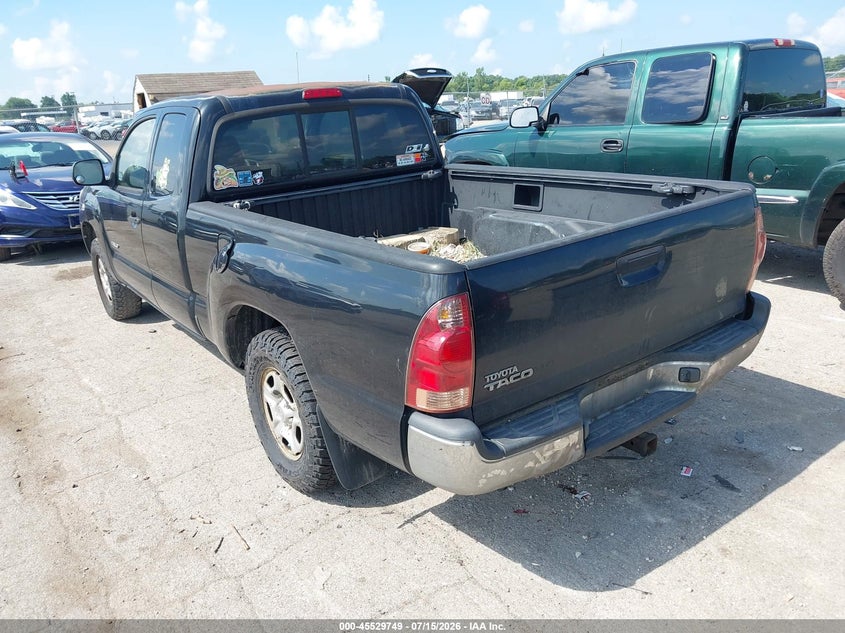2006 Toyota Tacoma VIN 5TETX22N76Z158616 IAAI salvage auction — NORMAL WEAR, Clear (Illinois), sold $400 on 2026-07-29 (photo 3)
