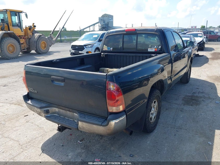 2006 Toyota Tacoma VIN 5TETX22N76Z158616 IAAI salvage auction — NORMAL WEAR, Clear (Illinois), sold $400 on 2026-07-29 (photo 4)