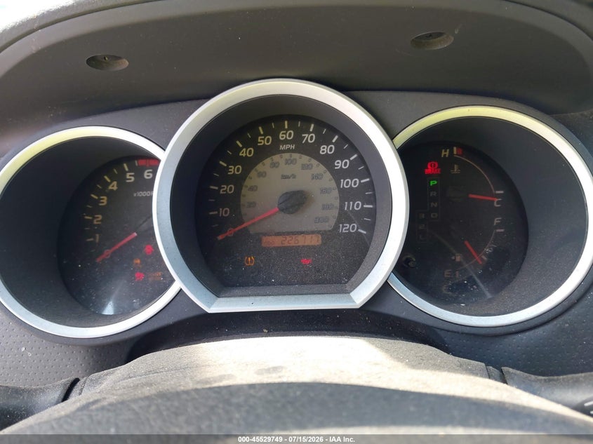 2006 Toyota Tacoma VIN 5TETX22N76Z158616 IAAI salvage auction — NORMAL WEAR, Clear (Illinois), sold $400 on 2026-07-29 (photo 7)
