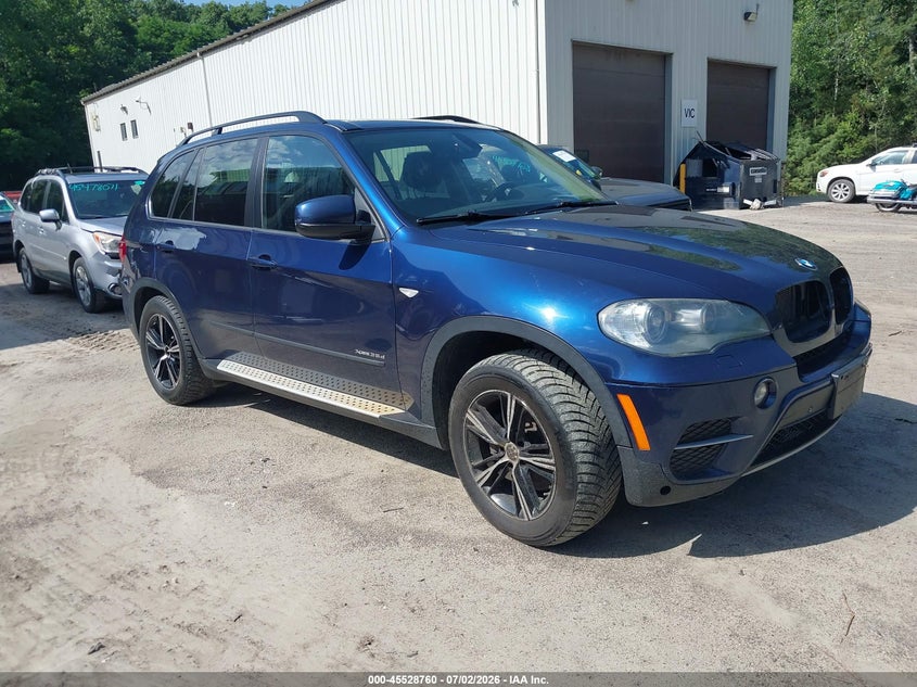 2011 BMW X5 VIN 5UXZW0C55BL656434 IAAI salvage auction — NORMAL WEAR, Original (Vermont), sold $1,600 on 2026-07-16 (photo 1)