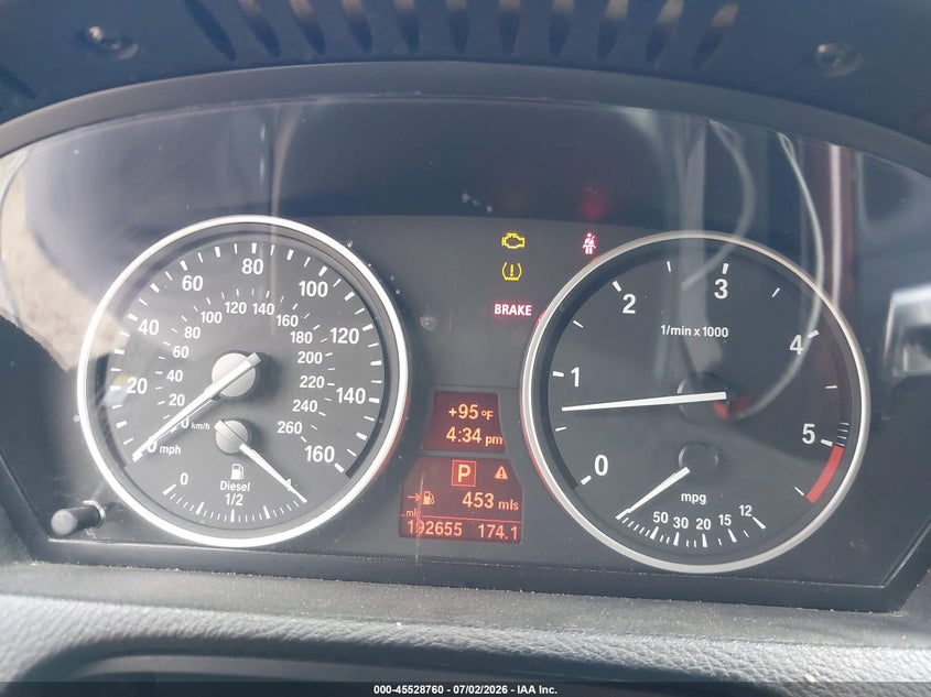 2011 BMW X5 VIN 5UXZW0C55BL656434 IAAI salvage auction — NORMAL WEAR, Original (Vermont), sold $1,600 on 2026-07-16 (photo 7)