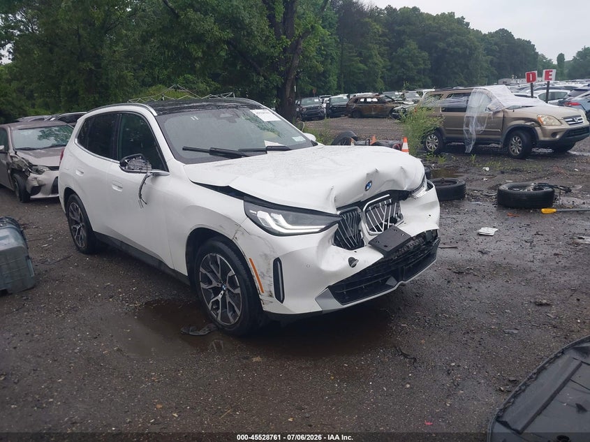 2026 BMW X3 VIN 5UX53GP08T9231951 IAAI salvage auction — FRONT END, Salvage Title (New York), sold $24,800 on 2026-07-28 (photo 1)