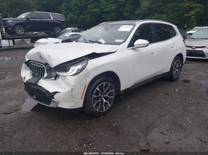 2026 BMW X3 VIN 5UX53GP08T9231951 IAAI salvage auction — FRONT END, Salvage Title (New York), sold $24,800 on 2026-07-28 (photo 2)