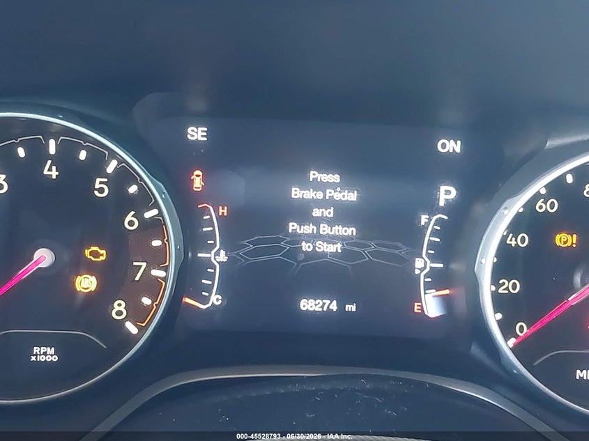 2019 Jeep Compass VIN 3C4NJCBB3KT743051 IAAI salvage auction — FRONT & REAR, Salvage Title, sold $1,550 on 2026-08-03 (photo 7)