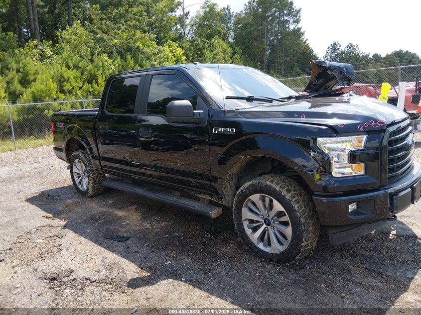 2017 Ford F-150 VIN 1FTEW1EF7HKC94567 IAAI salvage auction — LEFT FRONT, Salvage Title, sold $7,000 on 2026-09-10 (photo 1)