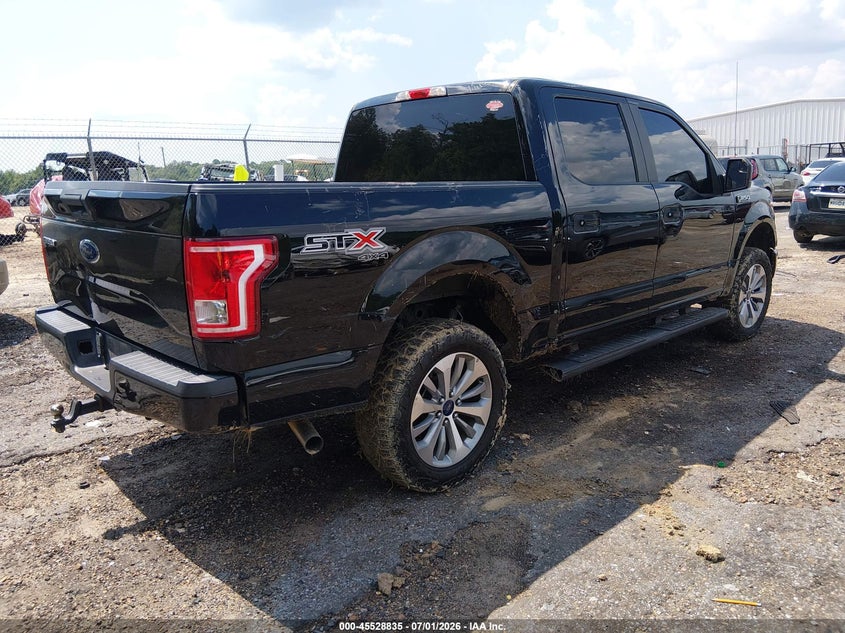 2017 Ford F-150 VIN 1FTEW1EF7HKC94567 IAAI salvage auction — LEFT FRONT, Salvage Title, sold $7,000 on 2026-09-10 (photo 4)
