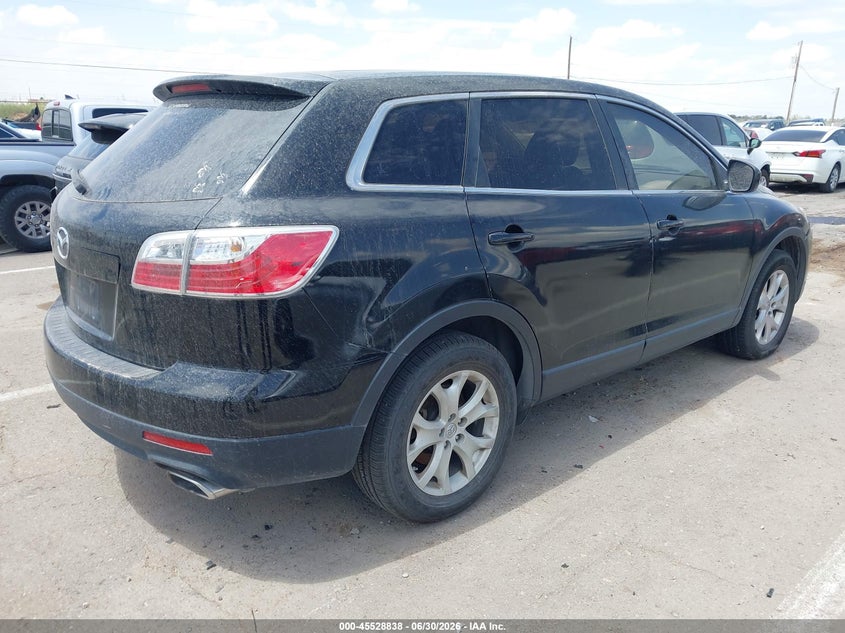 2012 Mazda Cx-9 VIN JM3TB2CA3C0337295 IAAI salvage auction — RIGHT FRONT, Original (Texas), sold $350 on 2026-07-29 (photo 4)
