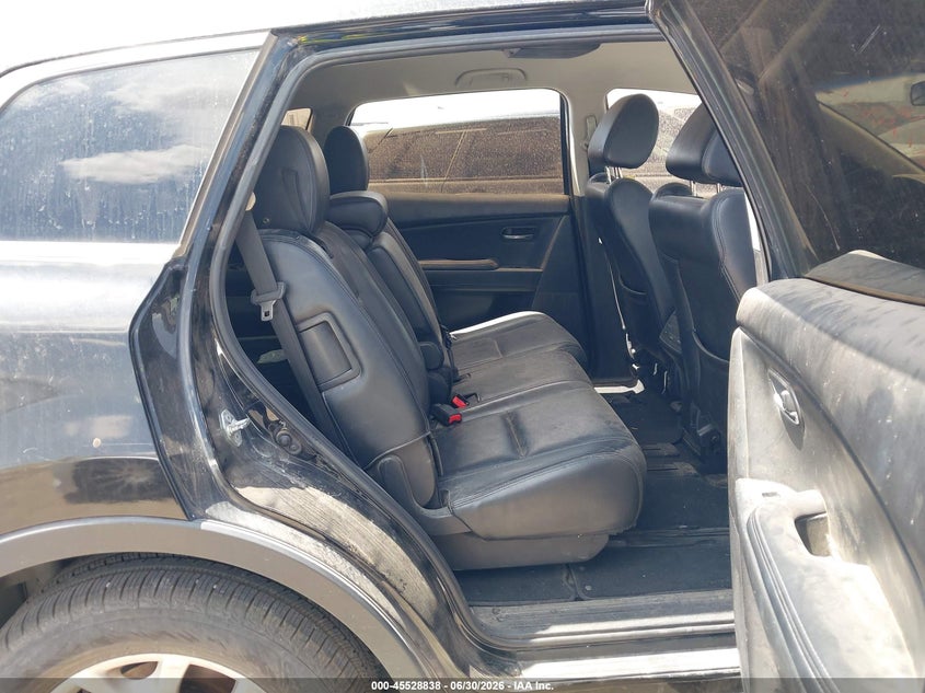 2012 Mazda Cx-9 VIN JM3TB2CA3C0337295 IAAI salvage auction — RIGHT FRONT, Original (Texas), sold $350 on 2026-07-29 (photo 8)