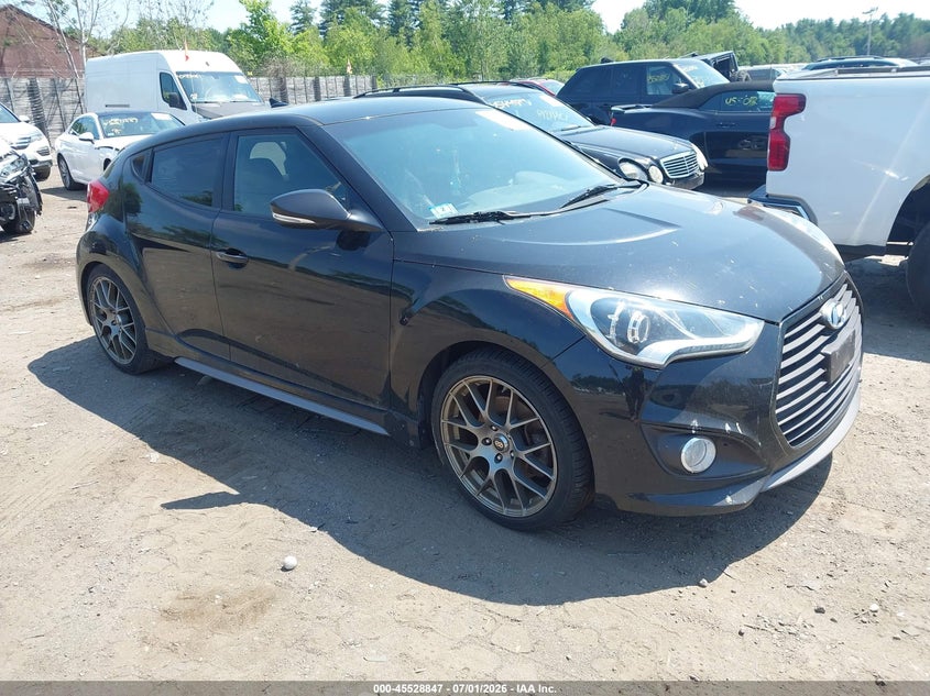 2015 Hyundai Veloster VIN KMHTC6AE7FU228379 IAAI salvage auction — NORMAL WEAR, Clear (Massachusetts), sold $800 on 2026-07-24 (photo 1)