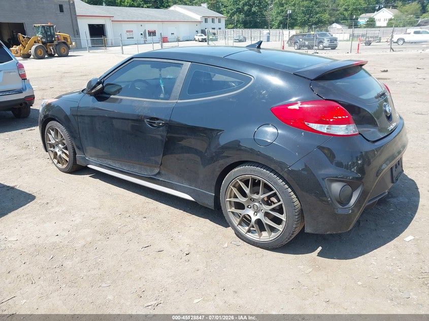 2015 Hyundai Veloster VIN KMHTC6AE7FU228379 IAAI salvage auction — NORMAL WEAR, Clear (Massachusetts), sold $800 on 2026-07-24 (photo 3)