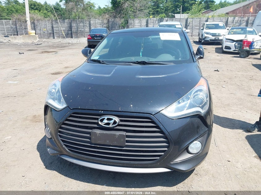 2015 Hyundai Veloster VIN KMHTC6AE7FU228379 IAAI salvage auction — NORMAL WEAR, Clear (Massachusetts), sold $800 on 2026-07-24 (photo 6)