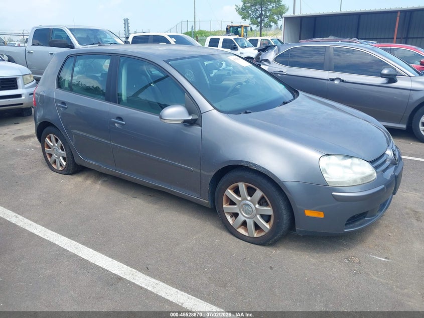 2007 Volkswagen Rabbit VIN WVWCR71K47W254720 IAAI salvage auction — NORMAL WEAR, Clear (Mississippi), sold $400 on 2026-07-16 (photo 1)