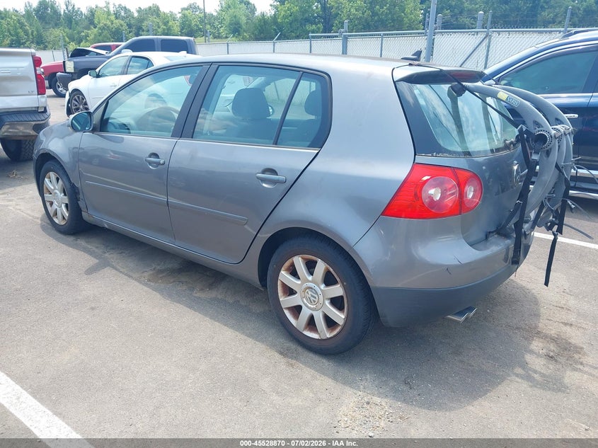 2007 Volkswagen Rabbit VIN WVWCR71K47W254720 IAAI salvage auction — NORMAL WEAR, Clear (Mississippi), sold $400 on 2026-07-16 (photo 3)
