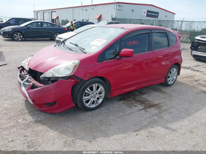 2010 Honda Fit VIN JHMGE8H4XAC017361 IAAI salvage auction — NORMAL WEAR, Clear (Kansas), sold $1,050 on 2026-07-23 (photo 2)