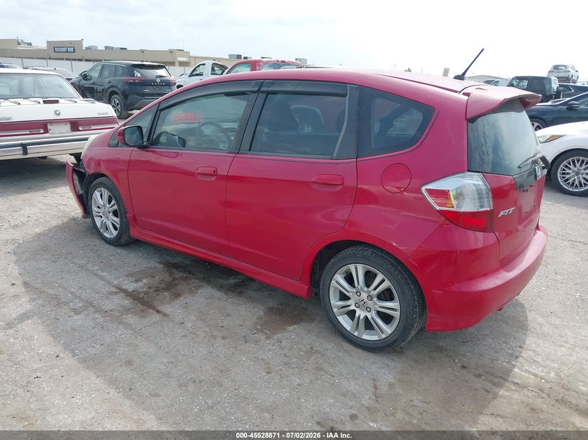 2010 Honda Fit VIN JHMGE8H4XAC017361 IAAI salvage auction — NORMAL WEAR, Clear (Kansas), sold $1,050 on 2026-07-23 (photo 3)