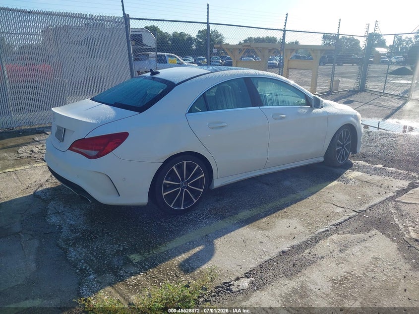 2014 Mercedes-benz Cla-klasse VIN WDDSJ4EB6EN050862 IAAI salvage auction — RIGHT REAR, Clear (Florida), sold $825 on 2026-07-15 (photo 4)