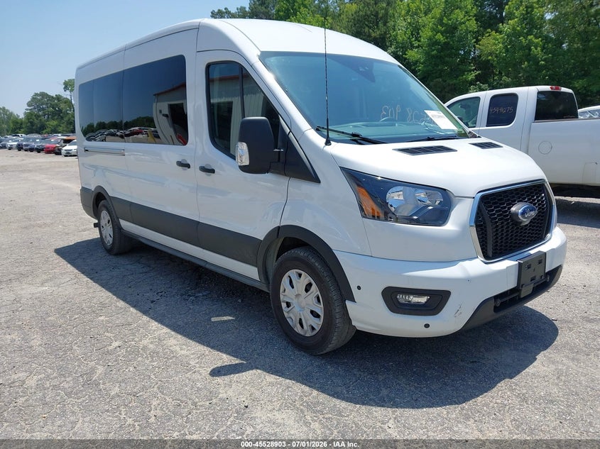 2025 Ford VIN 1FBAX2C86SKA50460 IAAI salvage auction — ROOF, Enterprise Vehicles Clear Only (Virginia), sold $40,250 on 2026-07-10 (photo 1)