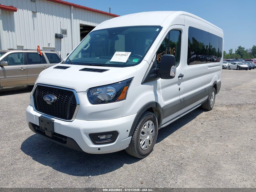 2025 Ford VIN 1FBAX2C86SKA50460 IAAI salvage auction — ROOF, Enterprise Vehicles Clear Only (Virginia), sold $40,250 on 2026-07-10 (photo 2)