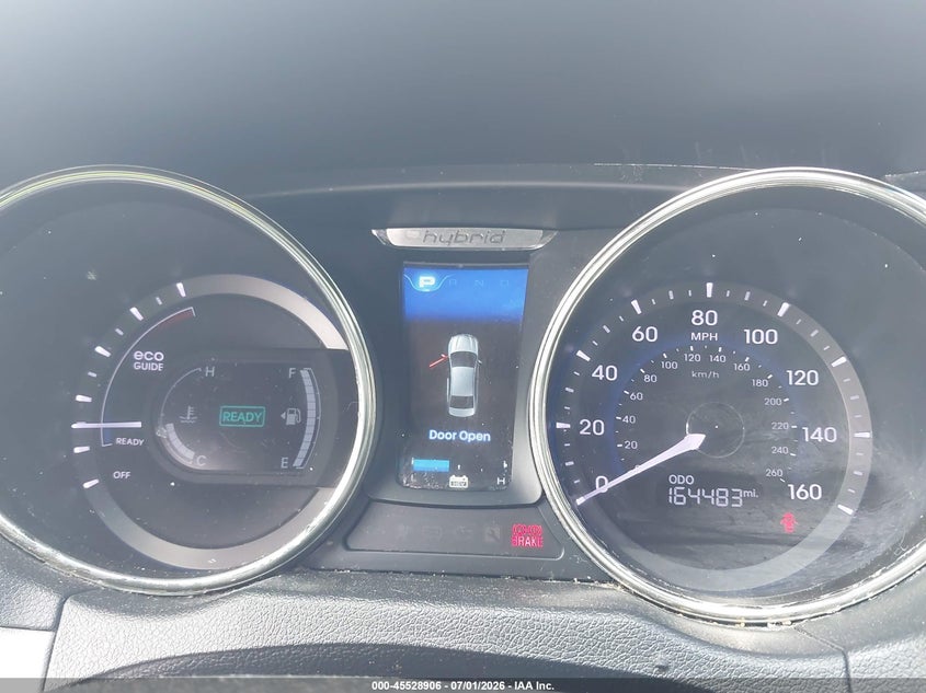 2011 Hyundai Sonata hybrid VIN KMHEC4A4XBA006578 IAAI salvage auction — SIDE, Salvage (Pennsylvania), sold $550 on 2026-07-17 (photo 7)