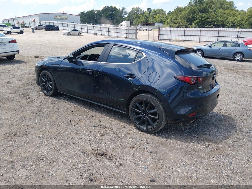 2024 Mazda 3 VIN JM1BPAKM7R1721935 IAAI salvage auction — RIGHT SIDE, Enterprise Vehicles Clear Only (Indiana), sold $3,650 on 2026-07-08 (photo 3)
