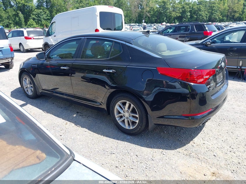 2013 Kia Optima VIN 5XXGM4A73DG179290 IAAI salvage auction — MECHANICAL, Clear (Virginia), sold $500 on 2026-07-14 (photo 3)