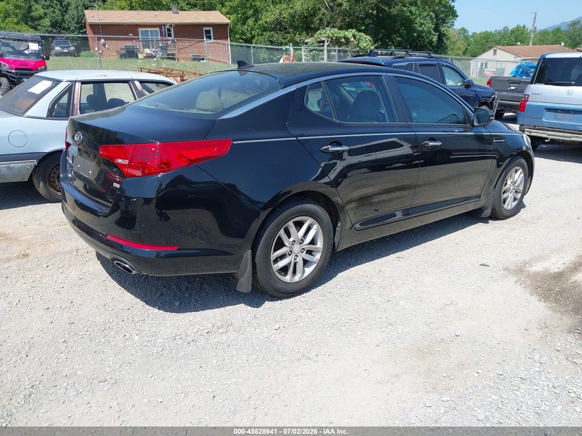 2013 Kia Optima VIN 5XXGM4A73DG179290 IAAI salvage auction — MECHANICAL, Clear (Virginia), sold $500 on 2026-07-14 (photo 4)