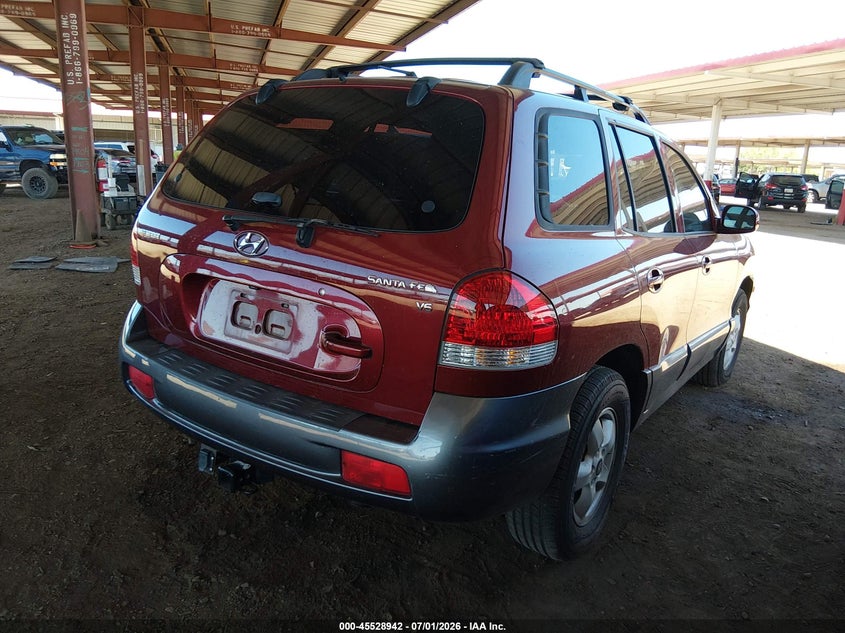 2005 Hyundai Santa fe VIN KM8SC13D55U932047 IAAI salvage auction — FRONT END, Salvage, sold $525 on 2026-07-28 (photo 4)