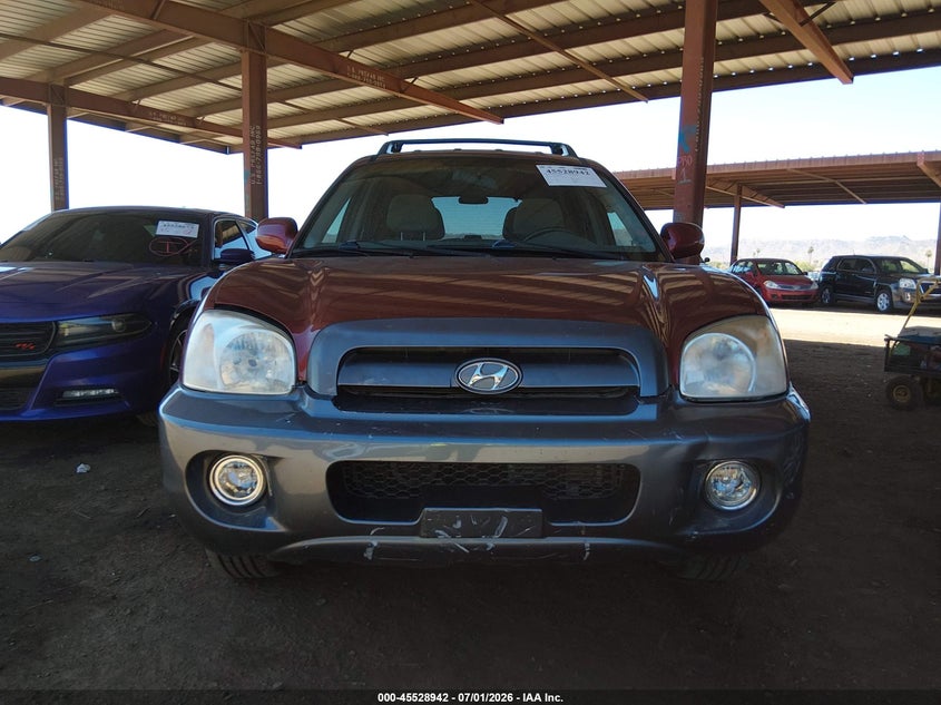2005 Hyundai Santa fe VIN KM8SC13D55U932047 IAAI salvage auction — FRONT END, Salvage, sold $525 on 2026-07-28 (photo 6)