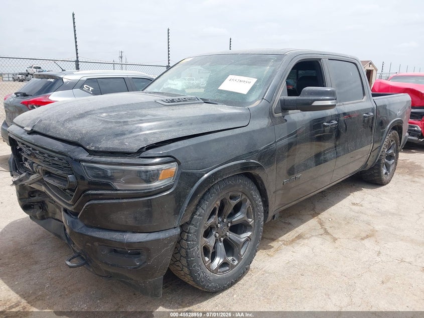2020 Ram 1500 VIN 1C6SRFHT0LN144601 IAAI salvage auction — ENGINE DAMAGE, Wait Title, sold $9,825 on 2026-10-06 (photo 2)