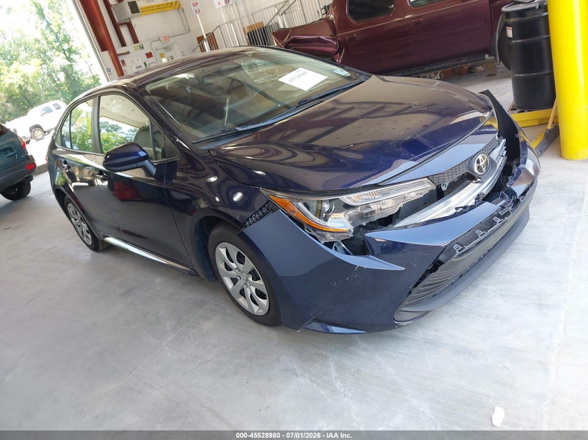 2025 Toyota Corolla VIN 5YFB4MDE1SP256912 IAAI salvage auction — FRONT END, Enterprise Vehicles Clear Only (New Jersey), sold $15,800 on 2026-07-10 (photo 1)