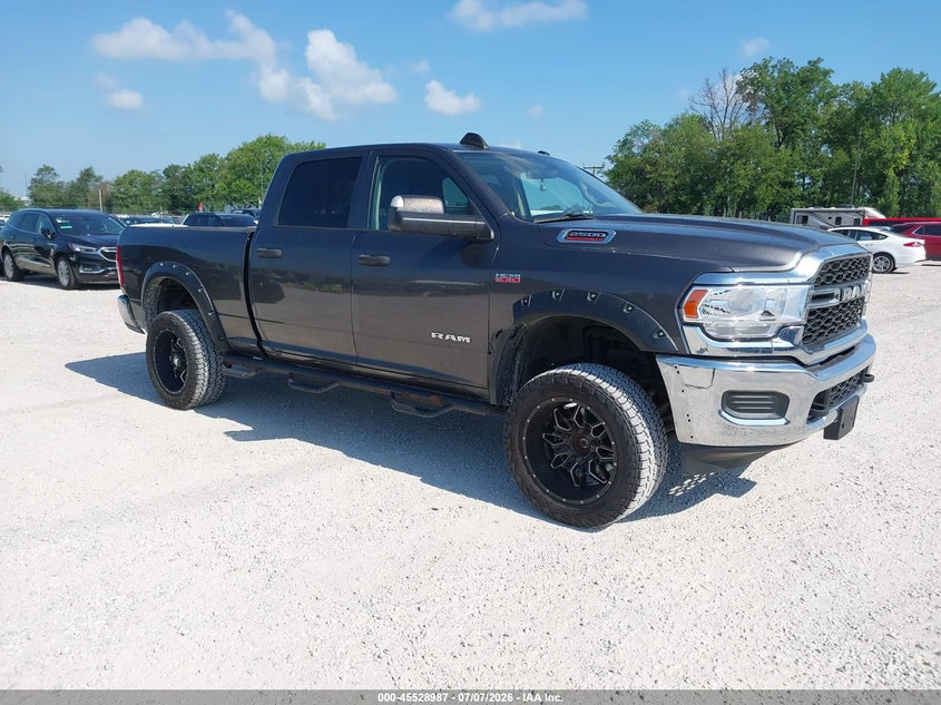 2019 Ram 2500 VIN 3C6UR5CJ0KG677287 IAAI salvage auction — HAIL, Salvage (Missouri), sold $8,600 on 2026-07-30 (photo 1)