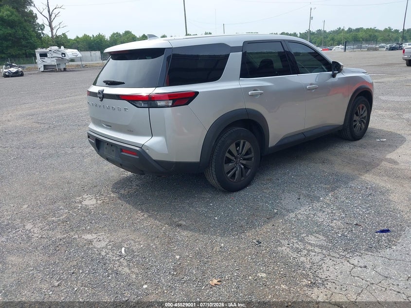 2022 Nissan Pathfinder VIN 5N1DR3AC1NC254237 IAAI salvage auction — NORMAL WEAR, Sf97 (Maryland), sold $17,500 on 2026-08-31 (photo 4)