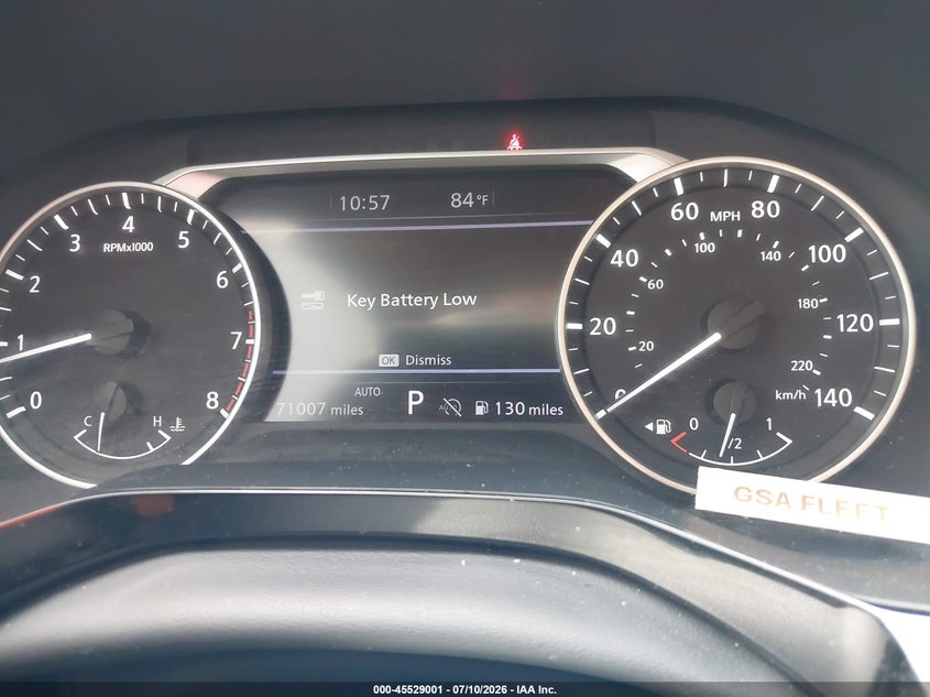 2022 Nissan Pathfinder VIN 5N1DR3AC1NC254237 IAAI salvage auction — NORMAL WEAR, Sf97 (Maryland), sold $17,500 on 2026-08-31 (photo 7)
