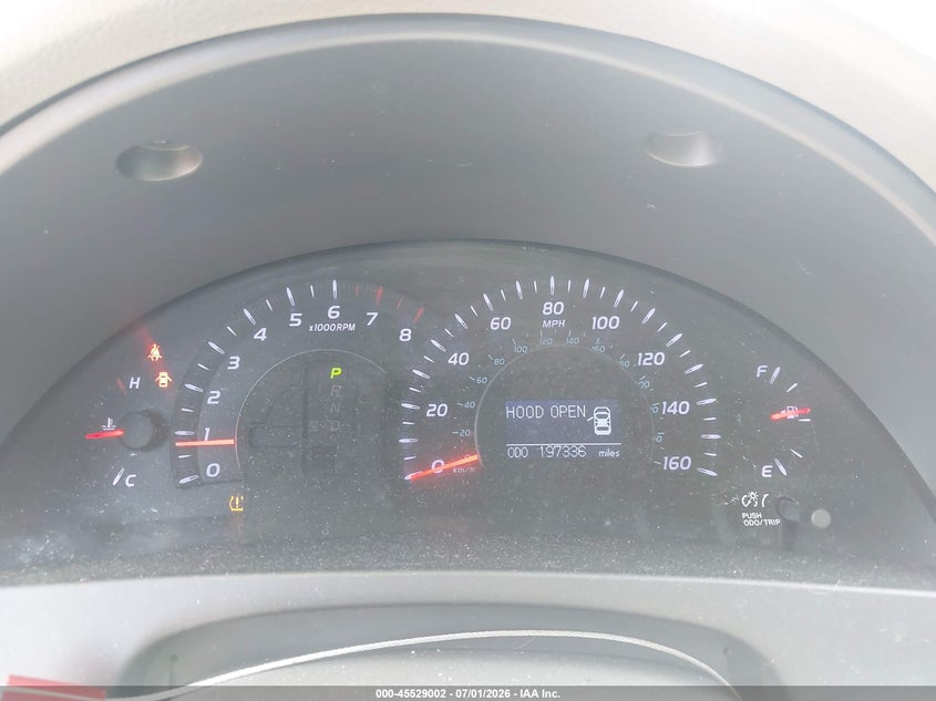 2010 Toyota Camry VIN 4T1BK3EK2AU105675 IAAI salvage auction — REAR END, Salvage (California), sold $875 on 2026-07-10 (photo 7)