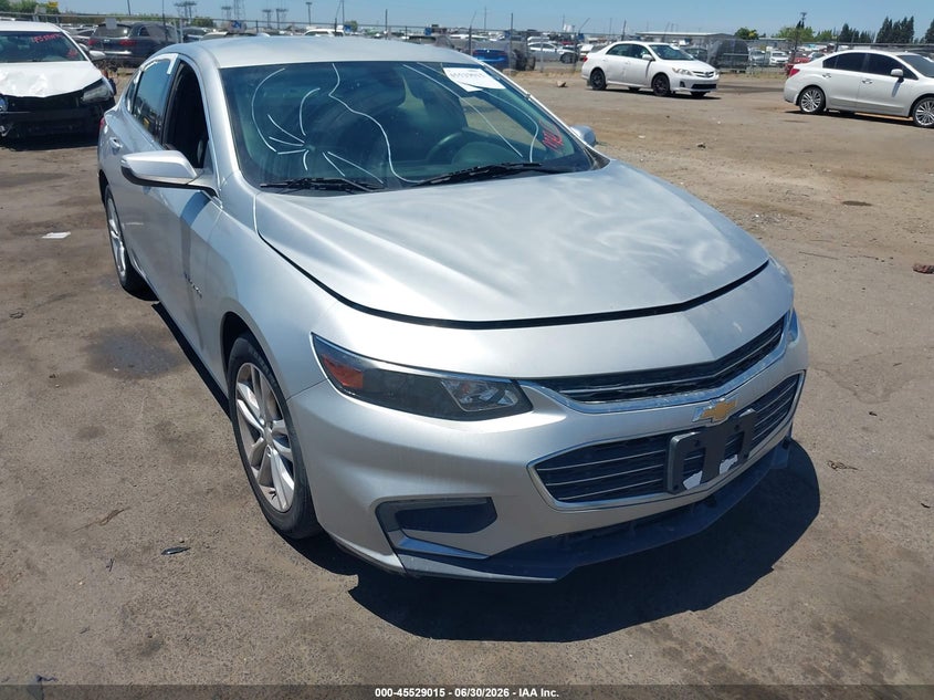 2017 Chevrolet Malibu VIN 1G1ZE5ST7HF159256 IAAI salvage auction — FRONT END, Salvage Title, sold $25 on 2026-10-02 (photo 1)