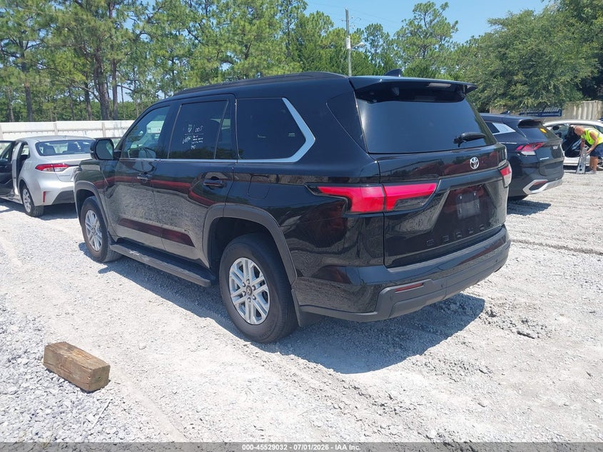 2025 Toyota Sequoia VIN 7SVAAABA6SX058823 IAAI salvage auction — MECHANICAL, Original (Ohio), sold $34,250 on 2026-07-15 (photo 3)