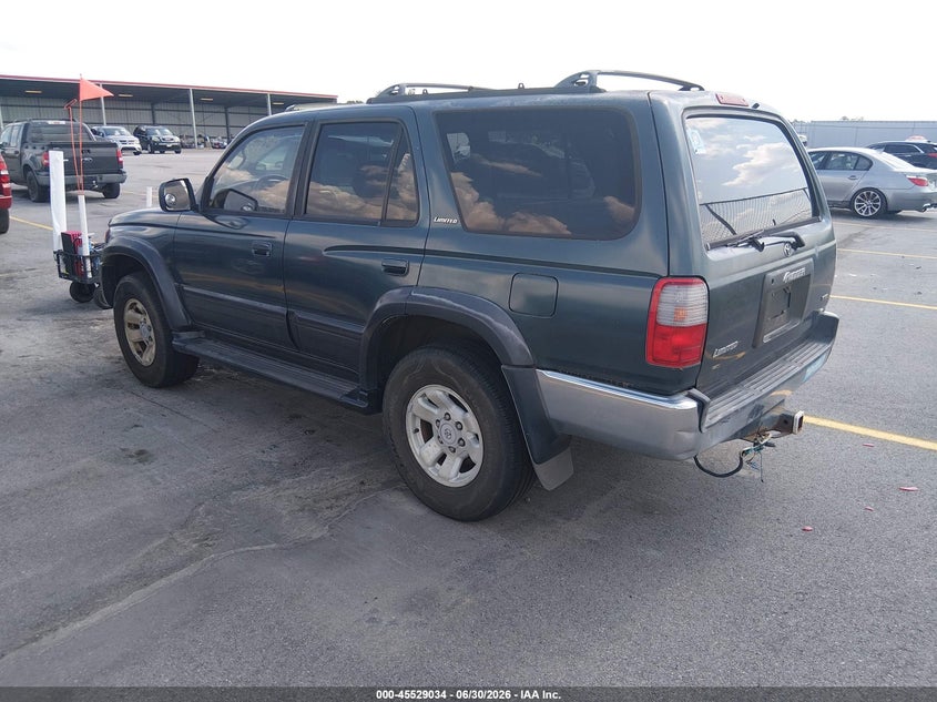 1997 Toyota 4runner VIN JT3HN87R6V9001684 IAAI salvage auction — NORMAL WEAR, Clear (South Carolina), sold $1,600 on 2026-07-08 (photo 3)