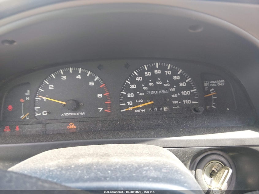 1997 Toyota 4runner VIN JT3HN87R6V9001684 IAAI salvage auction — NORMAL WEAR, Clear (South Carolina), sold $1,600 on 2026-07-08 (photo 7)