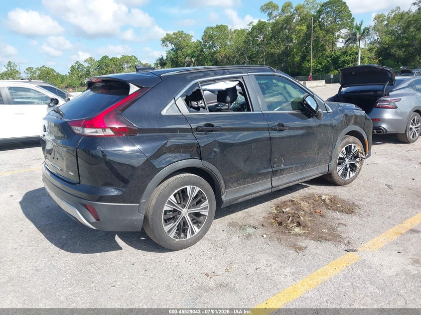 2022 Mitsubishi Eclipse cross VIN JA4ASWAA9NZ045704 IAAI salvage auction — FRONT END, Certificate Of Destruction (Florida), sold $2,550 on 2026-07-29 (photo 4)