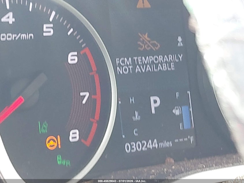 2022 Mitsubishi Eclipse cross VIN JA4ASWAA9NZ045704 IAAI salvage auction — FRONT END, Certificate Of Destruction (Florida), sold $2,550 on 2026-07-29 (photo 7)