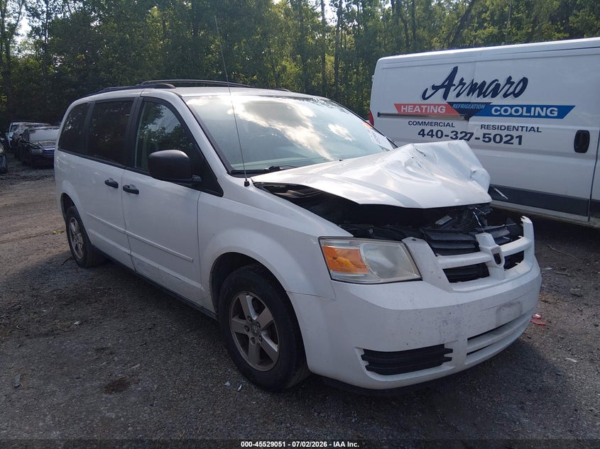 2008 Dodge Grand caravan VIN 2D8HN44H88R602854 IAAI salvage auction — FRONT END, Salvage (Ohio), sold $450 on 2026-08-21 (photo 1)