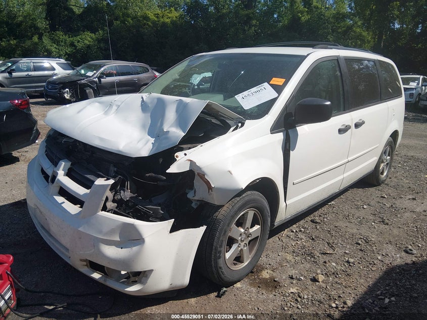 2008 Dodge Grand caravan VIN 2D8HN44H88R602854 IAAI salvage auction — FRONT END, Salvage (Ohio), sold $450 on 2026-08-21 (photo 6)