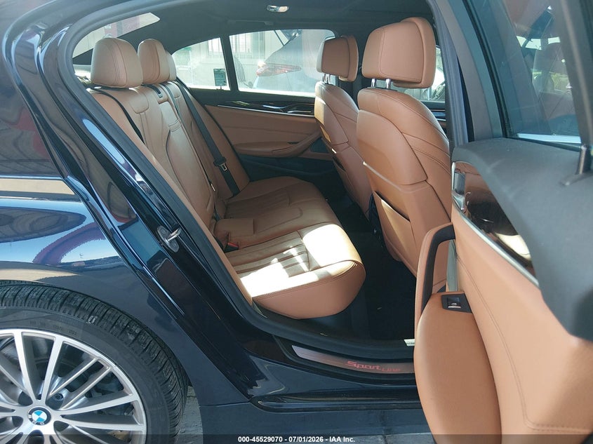 2017 BMW 5er VIN WBAJE7C35HWA03912 IAAI salvage auction — FRONT END, Rebuildable (Florida), sold $6,600 on 2026-07-18 (photo 8)