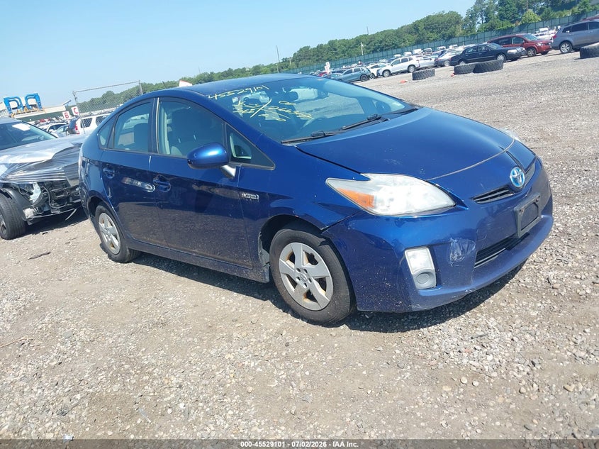 2011 Toyota Prius VIN JTDKN3DU5B1390910 IAAI salvage auction — NORMAL WEAR, Clear (New York), sold $900 on 2026-07-14 (photo 1)